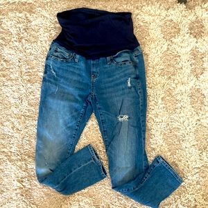 Gap maternity jeans